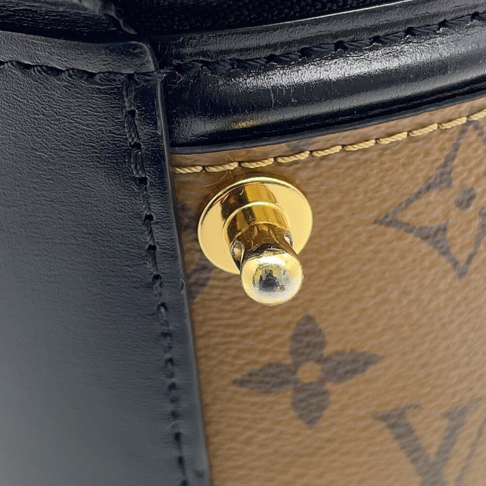 Louis Vuitton Monogram Reverse Cannes Handbag M43986, 2-way Shoulder Bag, Bla... - Picture 9 of 16